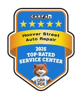 CARFAX award 2025 Top-Rated Shops earn their status through CARFAX verified ratings and reviews.