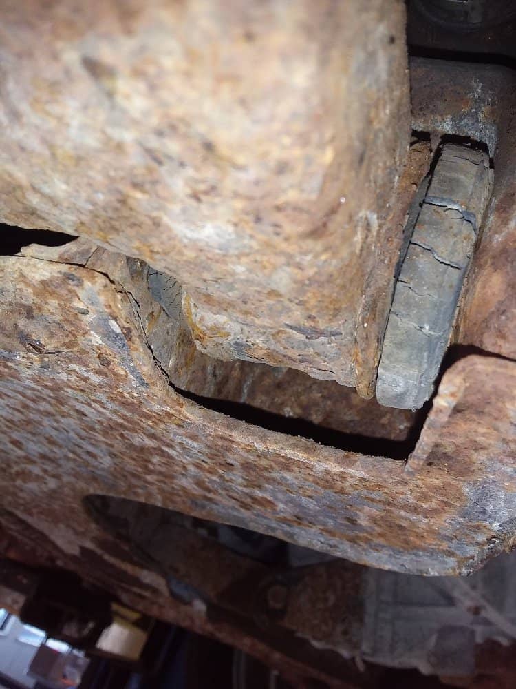 2007 Ford Focus front control arm bushing wear