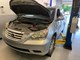 Honda Odyssey Van air conditioner compressor replacement in Ann Arbor, MI