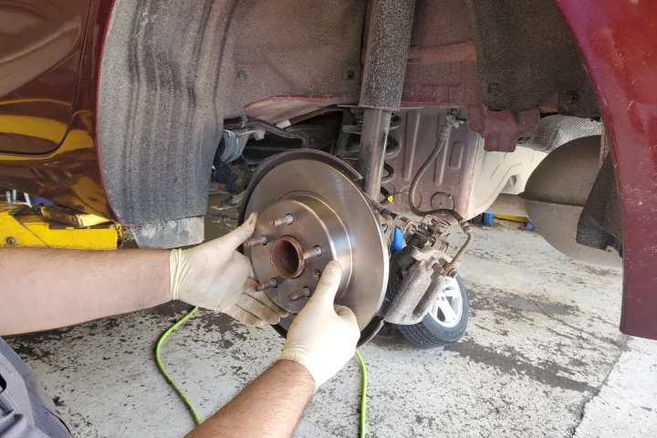Chevrolet Cruze brake rotor replacement in Ann Arbor, MI