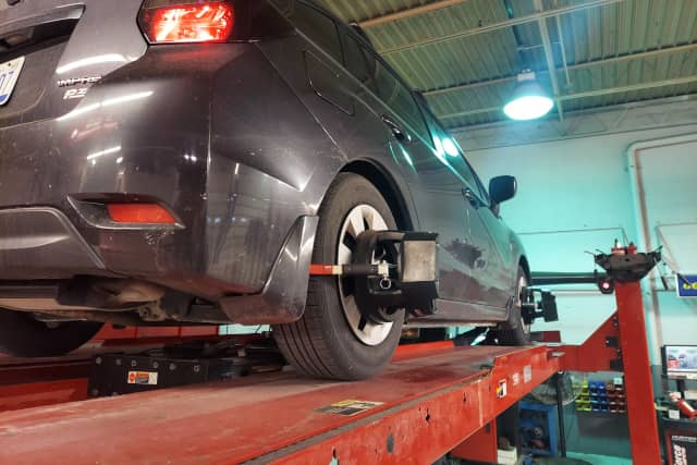 Wheel alignment in Ann Arbor, MI, at Hoover Street Auto Repair