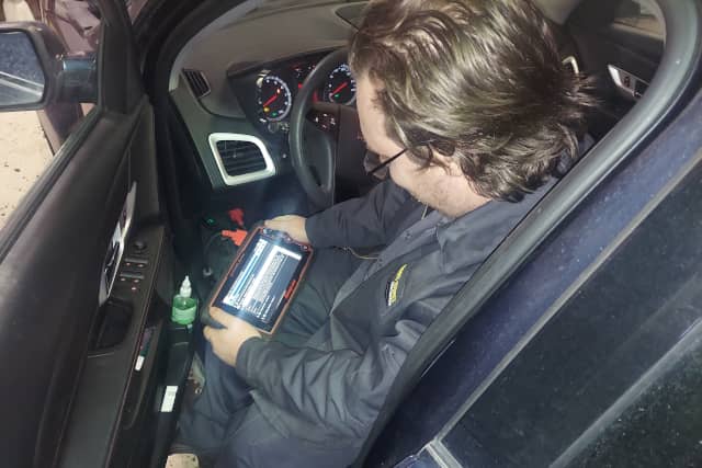 Check engine light scan diagnosis at Hoover Street Auto Repair in Ann Arbor, MI.