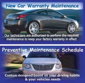 New car warranty auto maintenance in Ann Arbor, MI