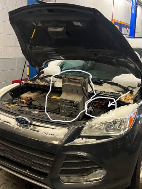 2015 Ford Escape failed battery replacement